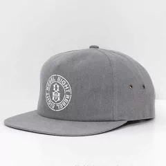 Gorra Rebel Eight 8 Blotch Grey Original Importada