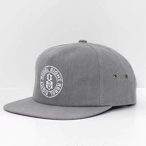 Gorra Rebel Eight 8 Blotch Grey Original Importada