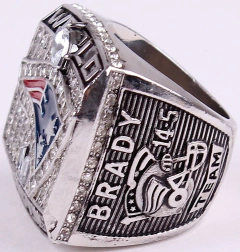 Anillo Campeonato Superbowl Ring XXXVI Patriots Brady 2001 en internet