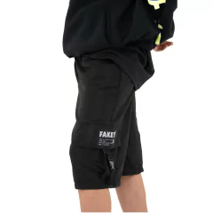 Bermuda Short Cargo Con Broches - comprar online