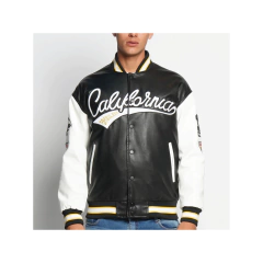 Campera universitaria Brs Calif Negra