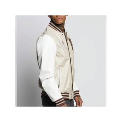 Campera universitaria Brs Crema en internet