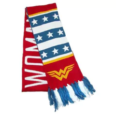 Bufanda Importada Bioworld Wonderwoman Mujer Maravilla