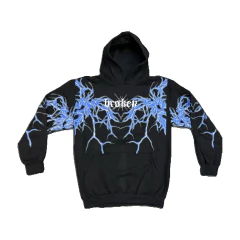 Buzo Hoodie Mariposa Storm Lightning - Negro