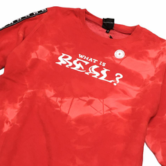 Buzo Crewneck Cuello Redondo "What is Real" - comprar online