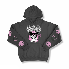 Buzo Hoodie Blakking " Kuromi valentine "