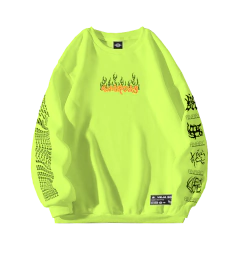 Buzo Cuello Redondo Anarchy Verde