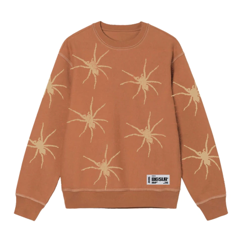 Buzo Crewneck Spiders Óxido
