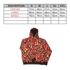 Buzo Canguro Fire - tienda online