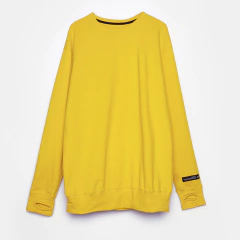CONJUNTO BUZO THE SYSTEM [ AMARILLO ] - tienda online