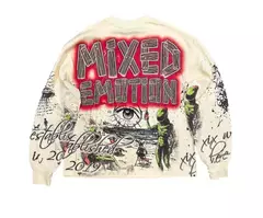 Remera Mixed Emotion Manga Larga "Art Club" Cream Long Sleeve 160 U$D - comprar online