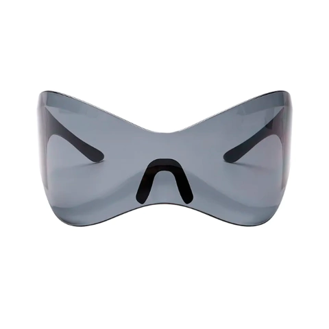 Anteojos de Sol Gafas Mascara Kardashian Y2k Lujo Visor 281