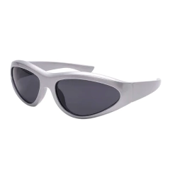 Anteojos de Sol Gafas Y2k Ovalado Curvo Retro 283 - KITCH TECH