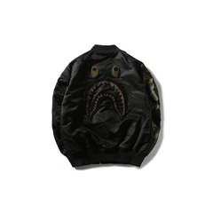 Campera Bomber Flight Jacket BAPE Undefeated Woodland Camo Sleeve Capsule Shark MA1 (AAA) - 320 USD - comprar online