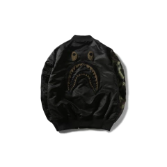 Campera Bomber Flight Jacket BAPE Undefeated Woodland Camo Sleeve Capsule Shark MA1 (AAA) - 320 USD - comprar online