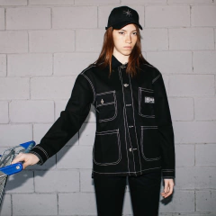 Campera Jacket Skate Negro - KITCH TECH