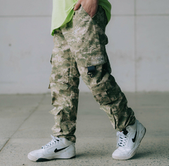 Pantalon Anti-desgarro Cargo Camuflado