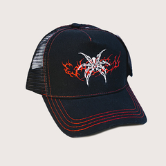 Gorra Trucker Cap Negra Cazzu Edition