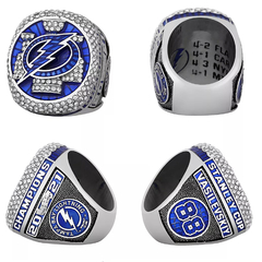 Anillo Campeonato Champion Tampa Bay Lightning 2021 - tienda online