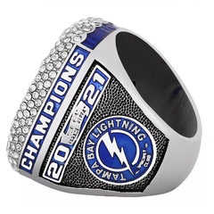 Anillo Campeonato Champion Tampa Bay Lightning 2021 en internet