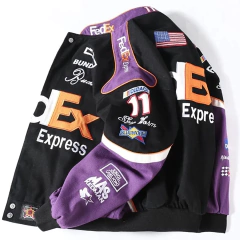 Campera Nascar Automovilismo Retro Vintage FedEx - usd350 on internet