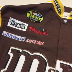 Campera Nascar Automovilismo Retro Vintage M&M Marron - 330 usd en internet
