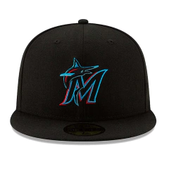 Gorra New Era Original Fitted Miami Marlins Black - buy online