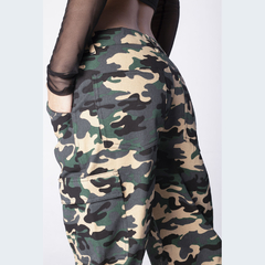 Cargo war camuflado gabardina - tienda online