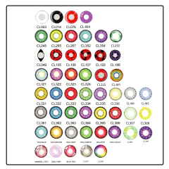 Lentes de contacto Fantasía Anime Cosplay Rojo Meetone Demon CL333 - KITCH TECH