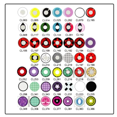 Lentes de contacto Fantasía Anime Cosplay Ojo de Gato Rojo CL201 - KITCH TECH
