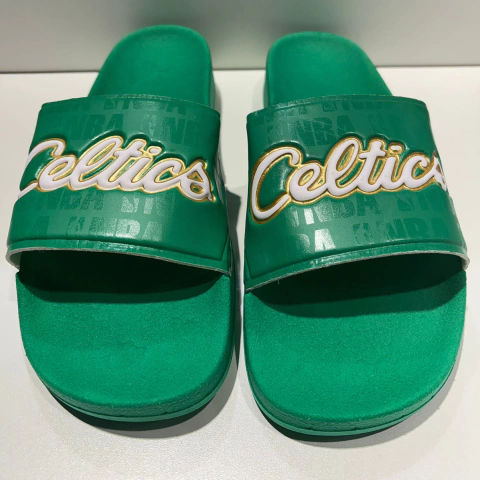 Chanclas Flip Flop Ojotas - Celtics Verde