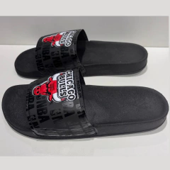 Chanclas Flip Flop Ojotas - Chicago Bulls Negra - comprar online