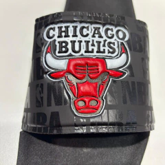 Chanclas Flip Flop Ojotas - Chicago Bulls Negra en internet