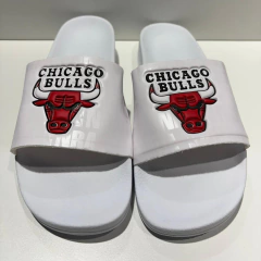 Chanclas Flip Flop Ojotas - Chicago Bulls Blanca