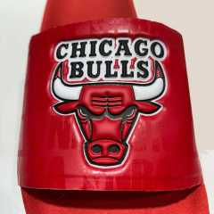 Chanclas Flip Flop Ojotas - Chicago Bulls Roja en internet
