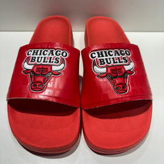 Chanclas Flip Flop Ojotas - Chicago Bulls Roja