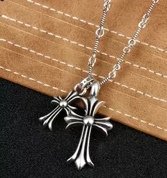 DIje Con Cadena Cruz Chrome Hearts Mod 12