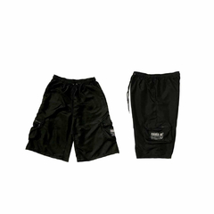 Bermuda Short Tech Cargo Black