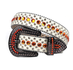 Cinto Cinturon Cowboy Bb Belt Hebilla Strass Trap Mod 9