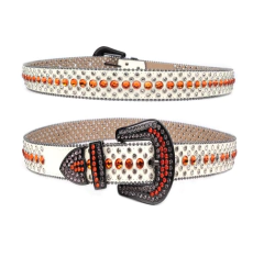 Cinto Cinturon Cowboy Bb Belt Hebilla Strass Trap Mod 9 - buy online