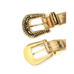 Cinto Cinturon Cowboy Bb Belt Hebilla Strass Trap Mod 10 en internet