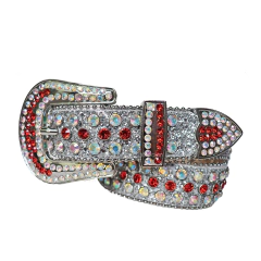 Cinto Cinturon Cowboy Bb Belt Hebilla Strass Trap Mod 13