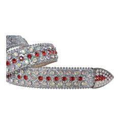 Cinto Cinturon Cowboy Bb Belt Hebilla Strass Trap Mod 13 - comprar online