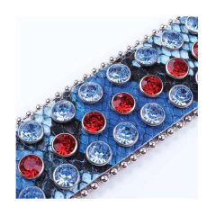 Cinto Cinturon Cowboy Bb Belt Hebilla Strass Trap Mod 17 en internet