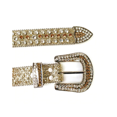 Cinto Cinturon Cowboy Bb Belt Hebilla Strass Trap Mod 19 en internet