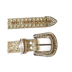 Cinto Cinturon Cowboy Bb Belt Hebilla Strass Trap Mod 19 en internet