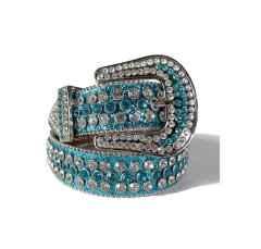 Cinto Cinturon Cowboy Bb Belt Hebilla Strass Trap Mod 20 - (copia)
