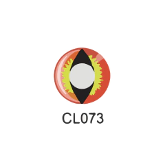 Lentes de contacto Fantasía Anime Cosplay Ojo De Gato Amarillo/Rojo CL173