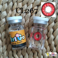 Lentes de Contacto Fantasia Cosplay Rojo CL267 - comprar online