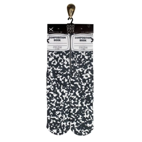 Par Medias Odd Sox Importadas "Composition Book"